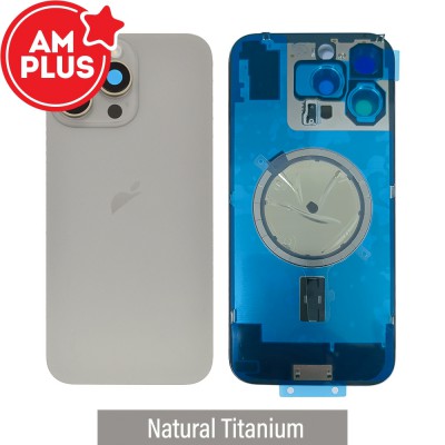 Rear Cover Glass with Camera Lens & MagSafe for iPhone 16 Pro Max – AMPLUS-3