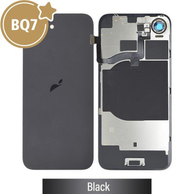 BQ7 Rear Cover Glass with Camera Lens & Wireless NFC Charging Flex for iPhone 16e