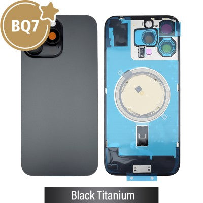 Rear Cover Glass with Camera Lens & MagSafe Magnet for iPhone 16 Pro Max – BQ7 (No Logo)-1