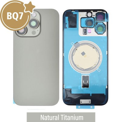 Rear Cover Glass with Camera Lens & MagSafe Magnet for iPhone 16 Pro Max – BQ7 (No Logo)