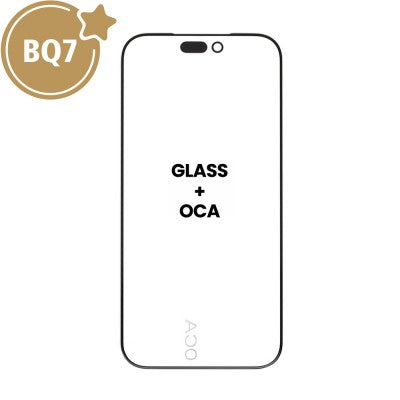 Precision-engineered outer glass with pre-applied OCA for professional screen refurbishment.-1