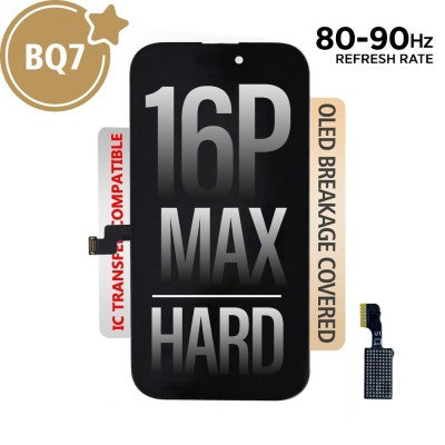 BQ7 Hard OLED Assembly for iPhone 16 Pro Max – 80–90Hz (IC Chip Transfer Compatible)-1