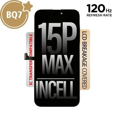 BQ7 Incell LCD Assembly for iPhone 15 Pro Max Screen Replacement (120Hz)-1