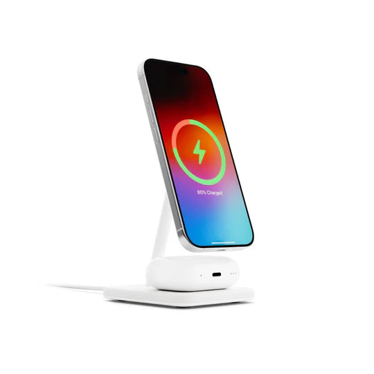 Twelve South HiRise 2 Deluxe 2-in-1 Qi2 Charger – White