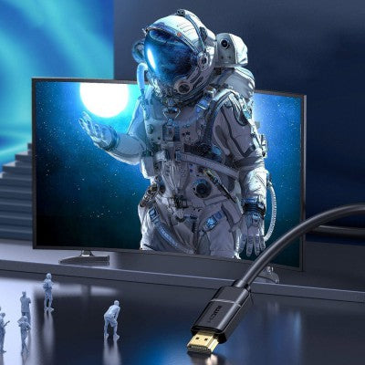 Baseus HDMI 2.0 cable 4K 60 Hz 3D HDR 18 Gbps CAKGQ-A01 1M-Black