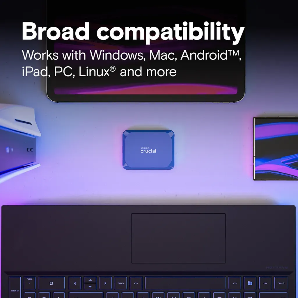 Crucial X10 2 TB External Portable SSD