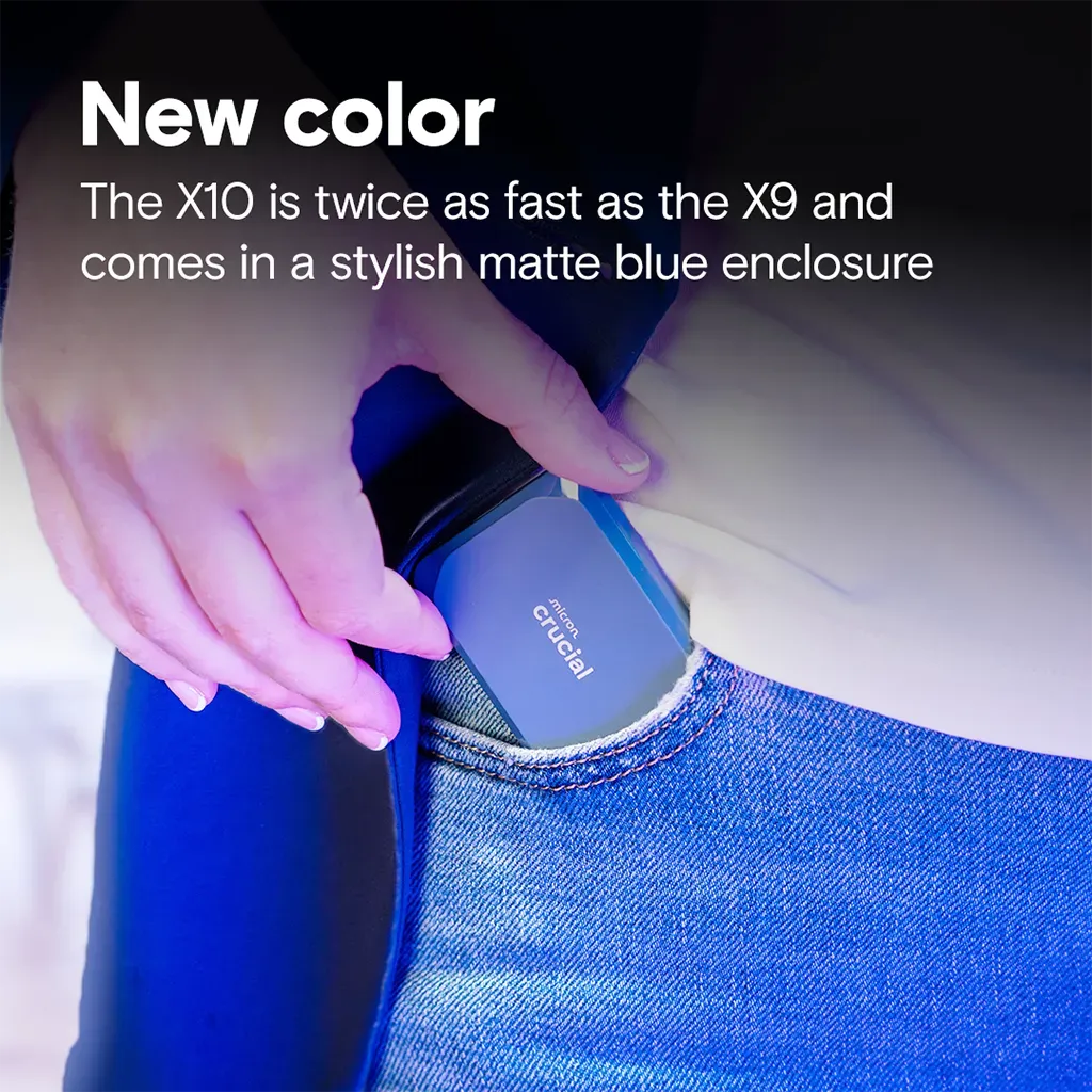 Crucial X10 4 TB External Portable SSD