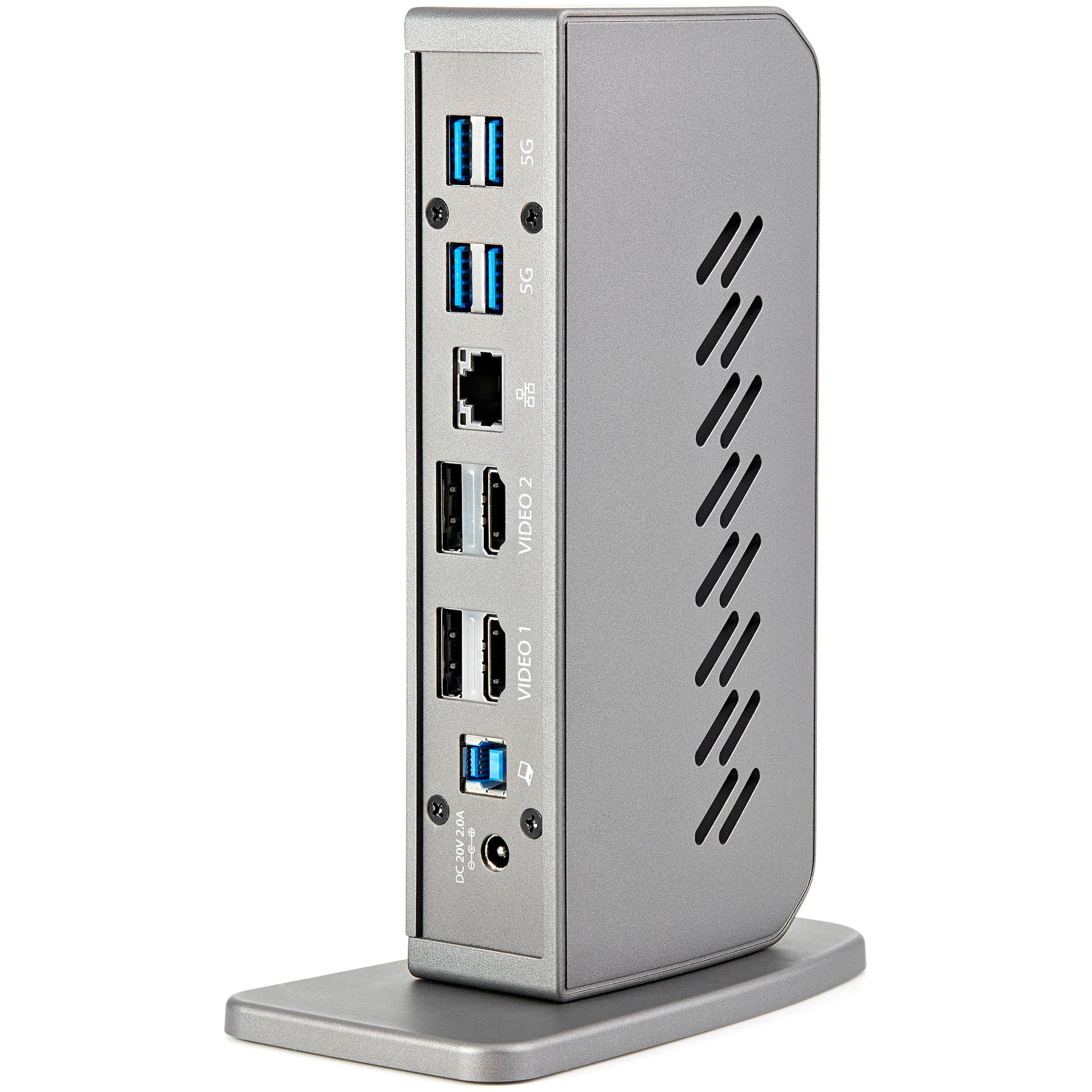 StarTech USB-C & USB-A Hybrid Dock – Dual 4K 60Hz Laptop Docking Station with HDMI & DisplayPort-5
