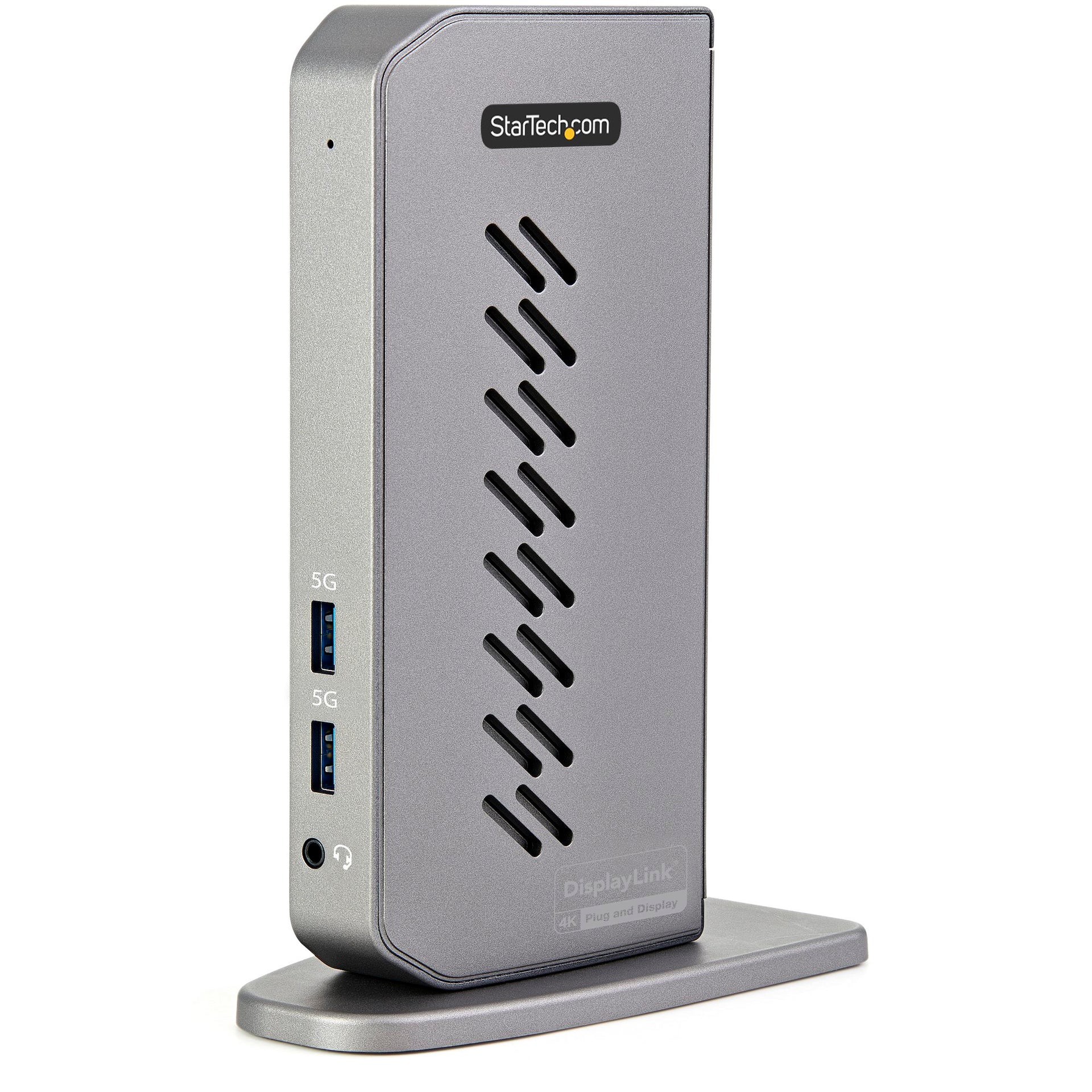 StarTech USB-C & USB-A Hybrid Dock – Dual 4K 60Hz Laptop Docking Station with HDMI & DisplayPort