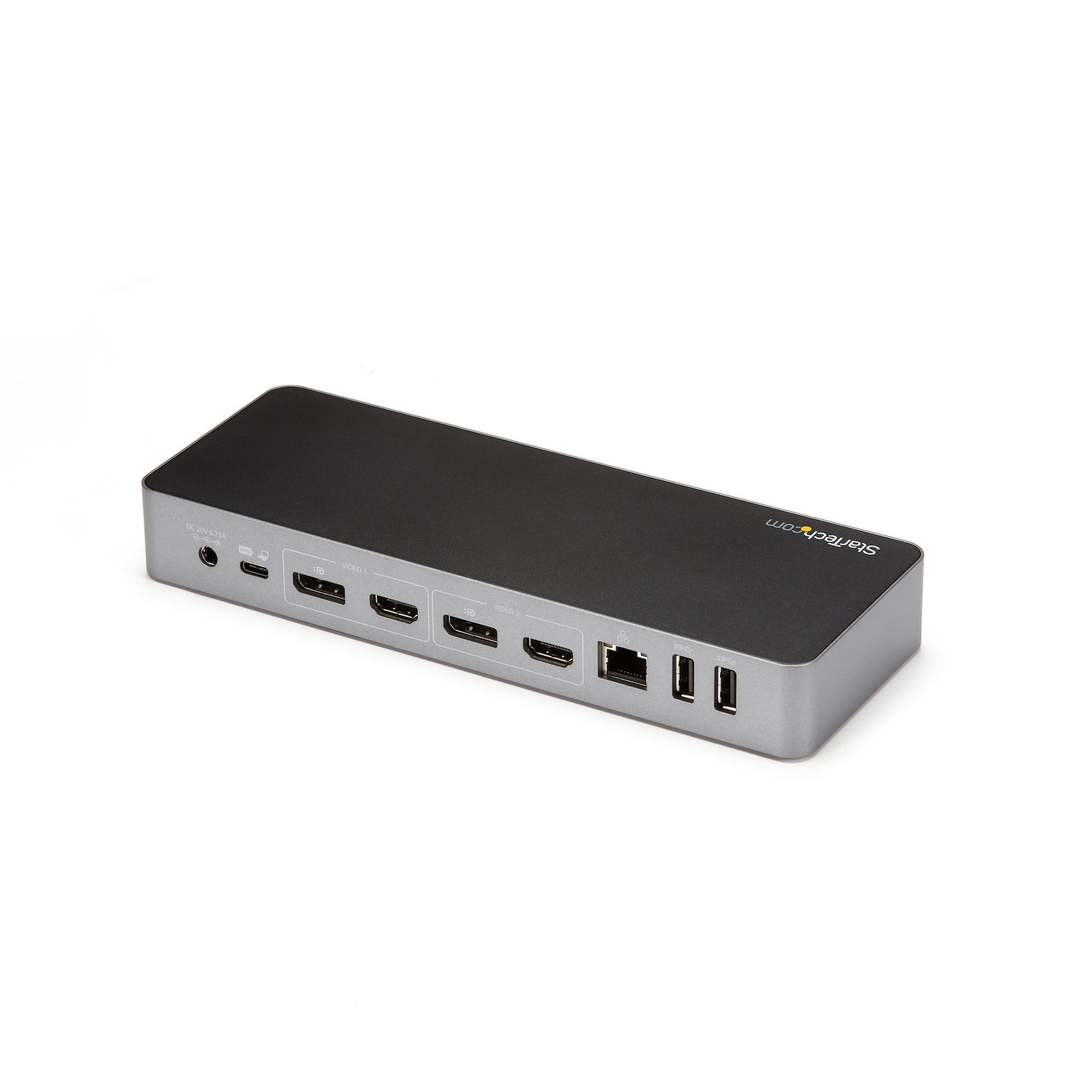 StarTech Universal Laptop Docking Station – USB-C & USB-A Hybrid Dock with Dual 4K Displays and 60W Power Delivery-11