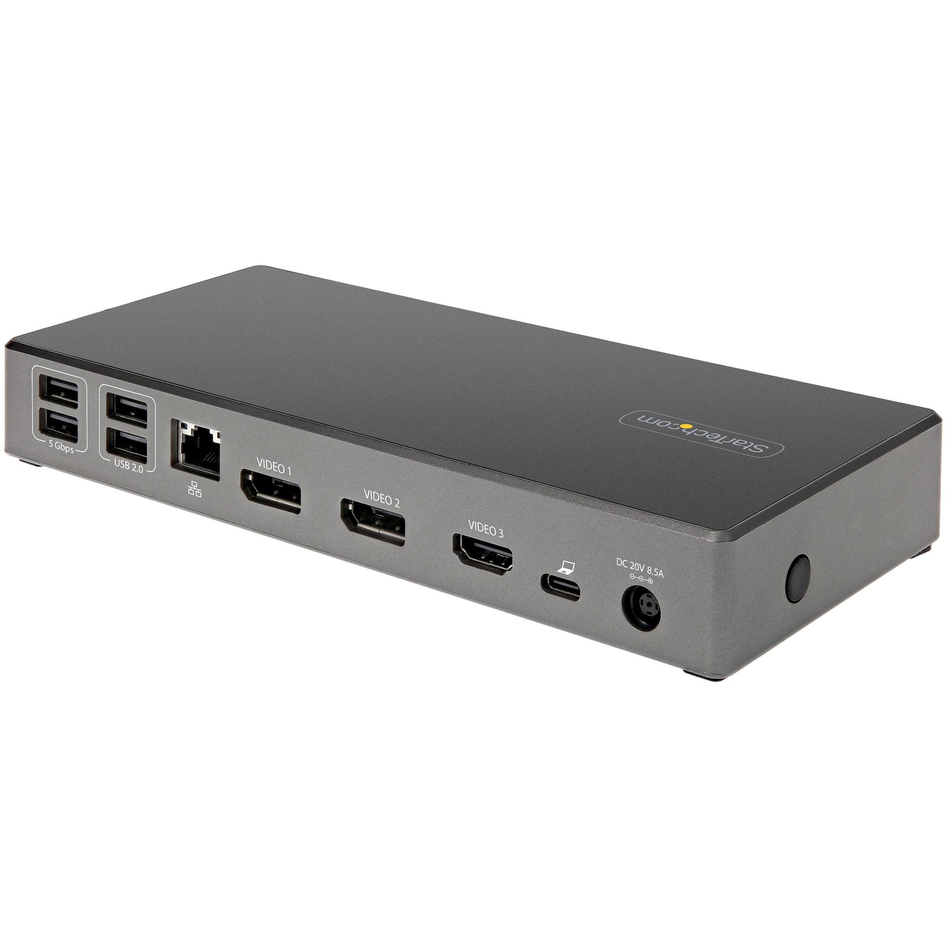 StarTech USB-C Triple 4K Docking Station – DisplayPort 1.4, HDMI 2.0, 100W Power Delivery-6