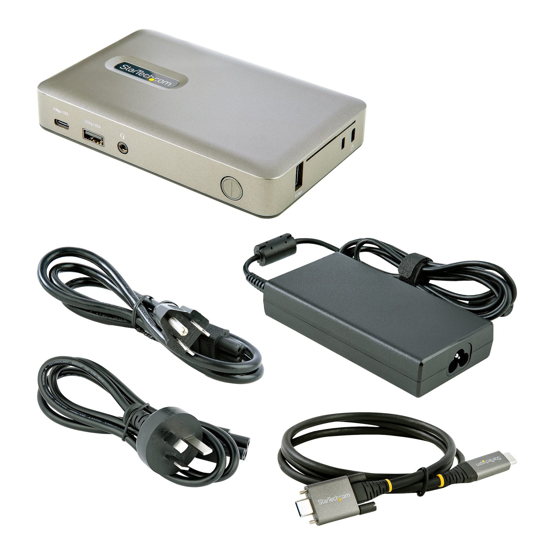 StarTech USB-C Single Display Docking Station – DisplayPort or VGA, 65W Power Delivery-10