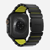 NOMAD Stratos Band – Volt (FKM + Titanium Hardware, Black Finish)