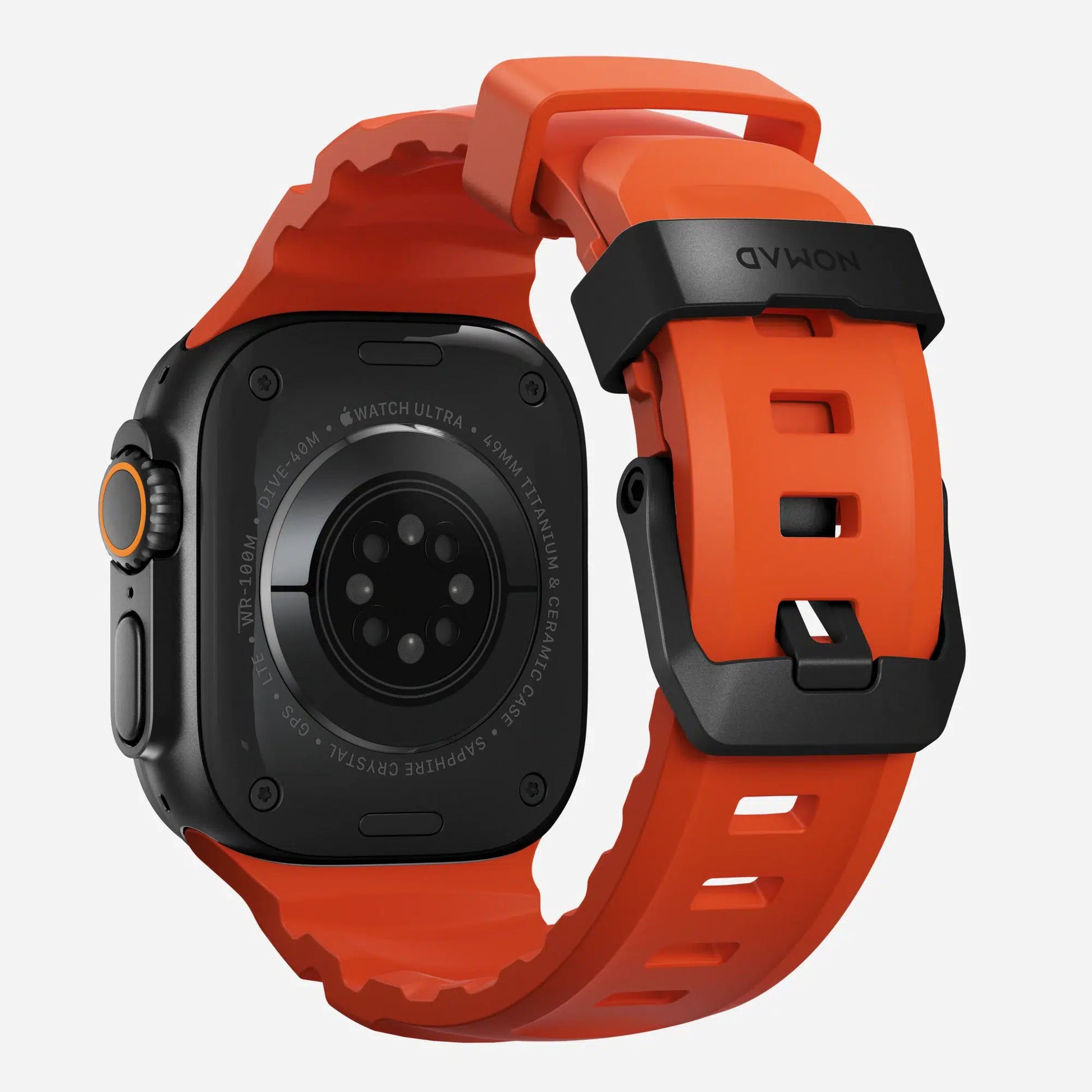 NOMAD Rocky Point Band for Apple Watch Ultra / 46 mm – Magma (Special Edition)