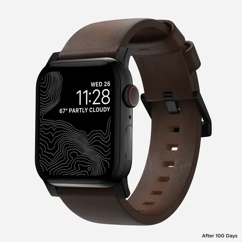 NOMAD Modern Band – Premium Leather Strap for Apple Watch