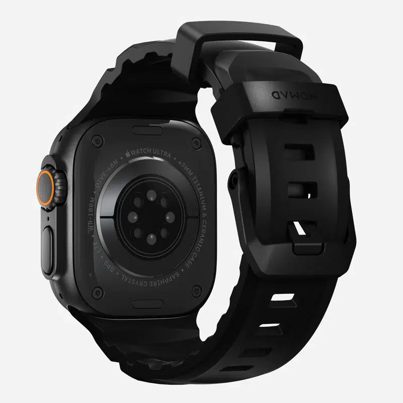 NOMAD Rocky Point Band for Apple Watch Ultra / 46 mm – Carbon Black (Special Edition)