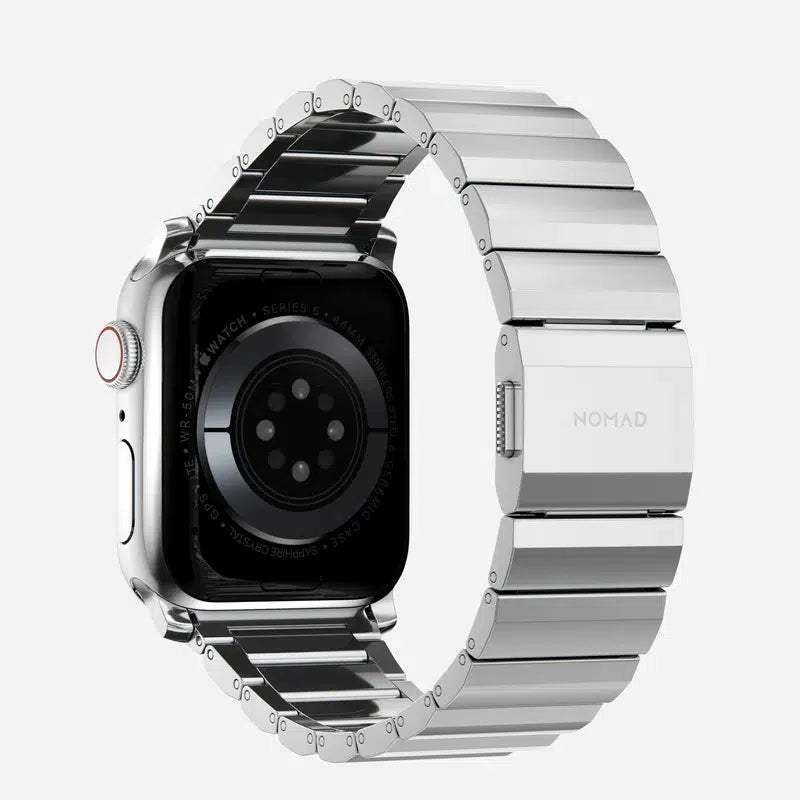NOMAD Steel Band for Apple Watch Ultra / 46 mm – Silver