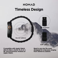 NOMAD Titanium Band for Apple Watch Ultra / 46 mm – Black