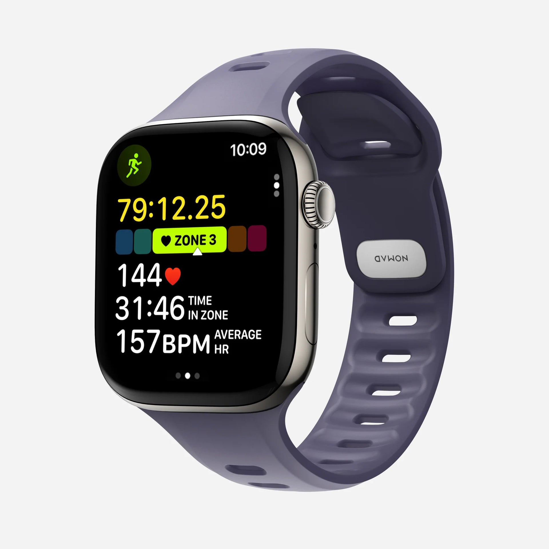 NOMAD Tempo Band for Apple Watch (45/46mm) – Dusk
