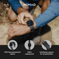 NOMAD Rocky Point Band for Apple Watch Ultra / 46 mm – Storm (Special Edition)