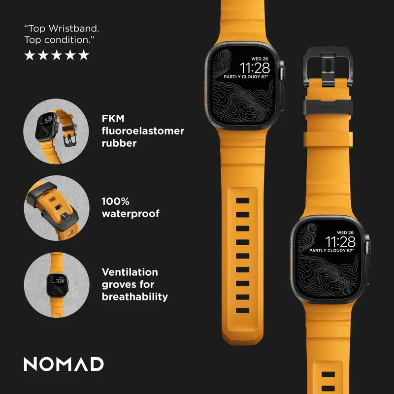 NOMAD Rocky Point Band for Apple Watch Ultra / 46 mm – Sol (Special Edition)