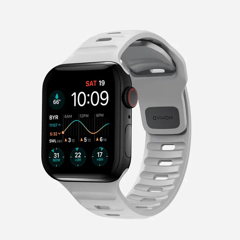 NOMAD Sport Band for Apple Watch (41/42 mm) – Lunar Gray