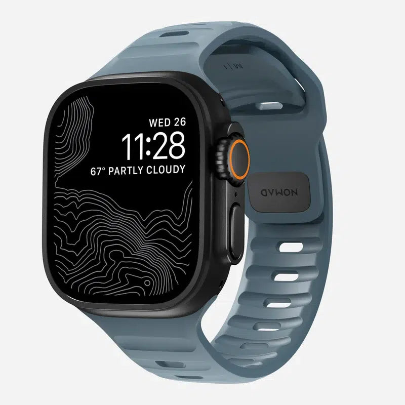 NOMAD Sport Band for Apple Watch Ultra / 46 mm – Marine Blue