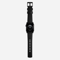 NOMAD Modern Band – Premium Black Leather Strap for Apple Watch
