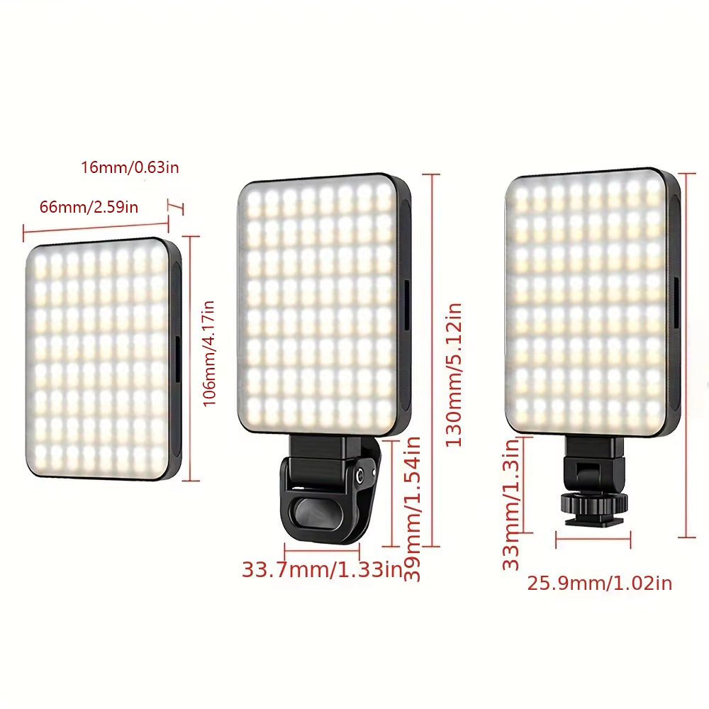 Rechargeable Magnetic LED Selfie Light 120 LEDs Aussiez Goods Hub