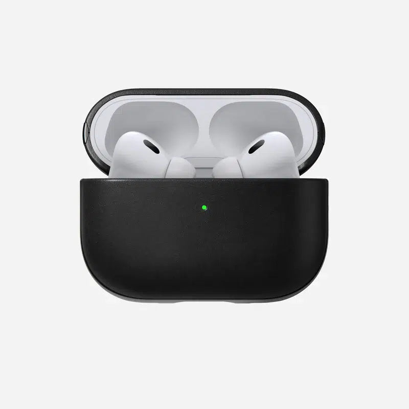 NOMAD Modern Leather Case for AirPods – Black (Ecco Leather)