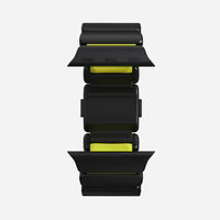 NOMAD Stratos Band – Volt (FKM + Titanium Hardware, Black Finish)