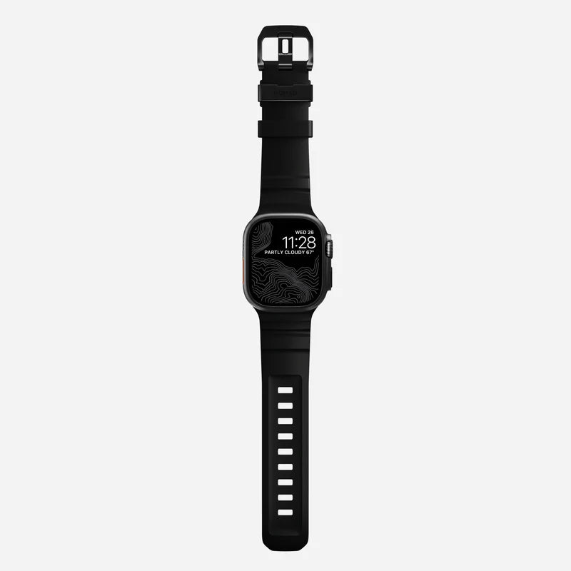 NOMAD Rocky Point Band for Apple Watch Ultra / 46 mm – Carbon Black (Special Edition)