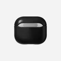 NOMAD Modern Leather Case for AirPods (3rd Gen) – Black Horween Leather