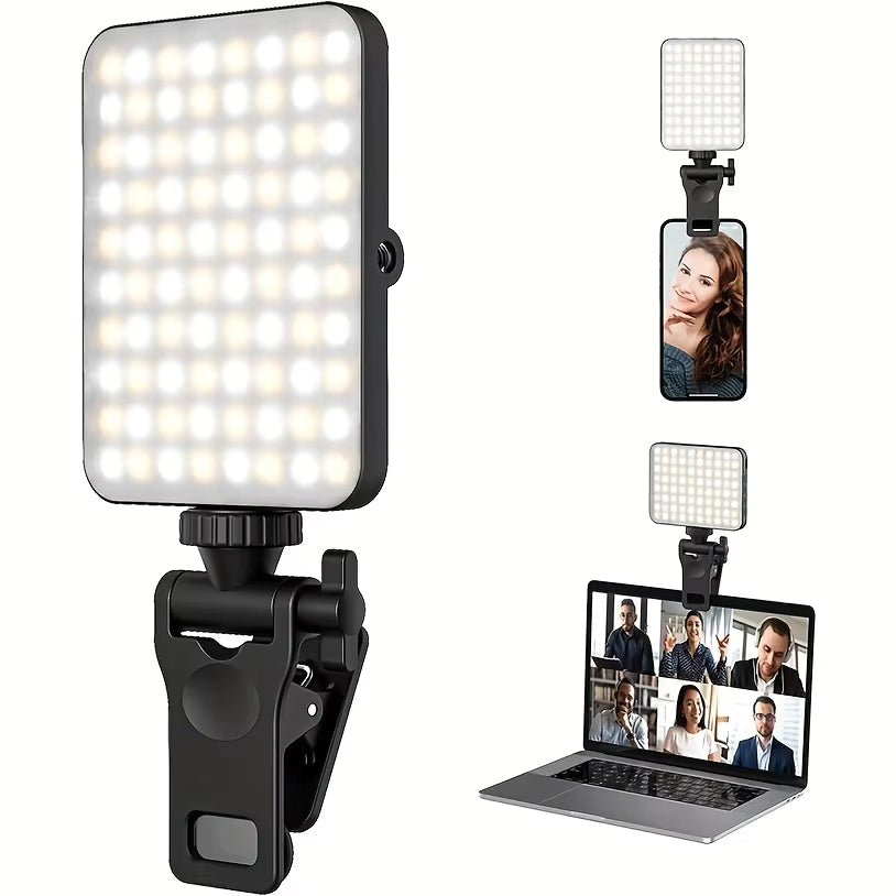 Rechargeable Magnetic LED Selfie Light 120 LEDs Aussiez Goods Hub