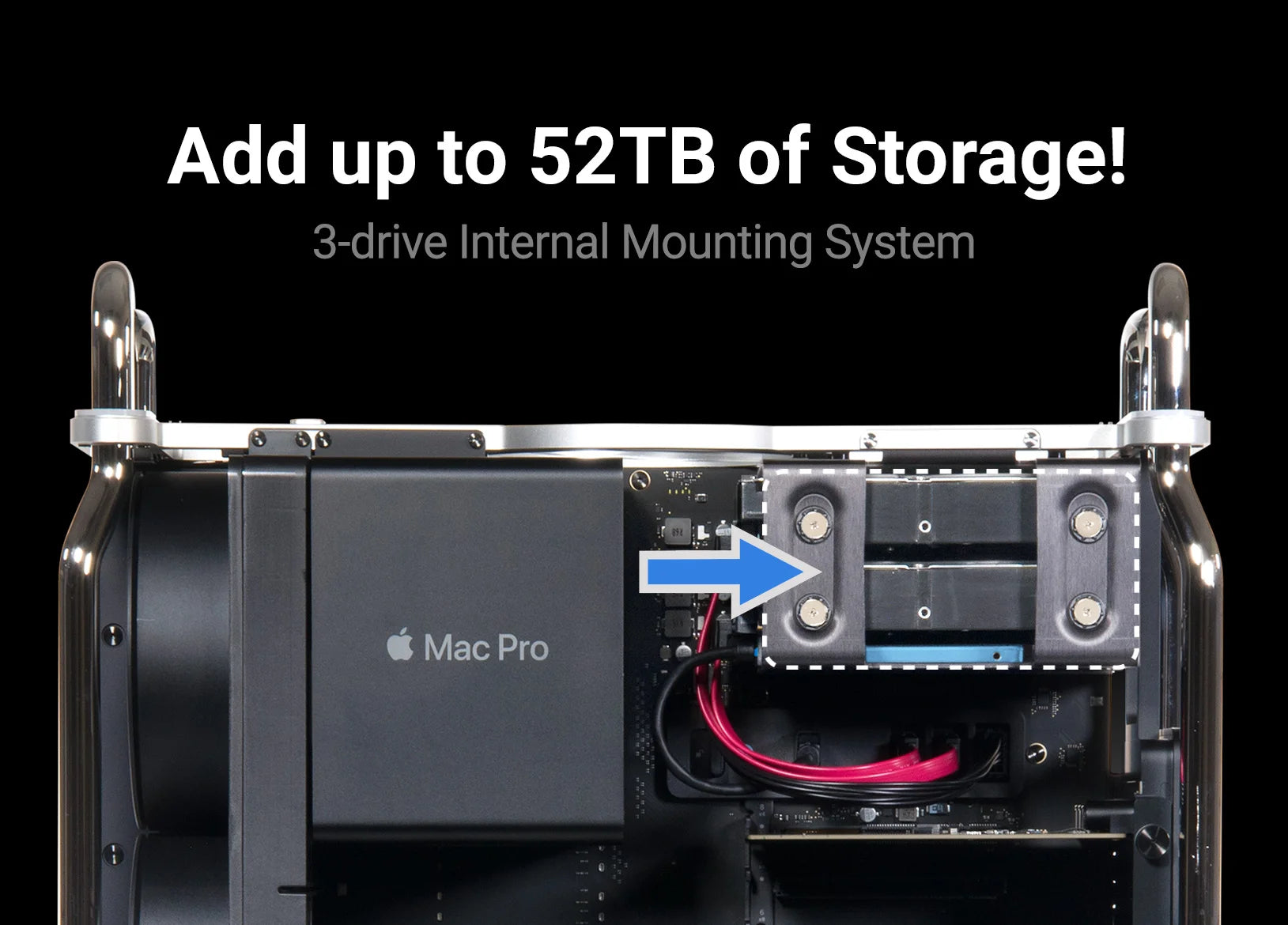 Sonnet Fusion Flex J3i 3-Drive Mounting System for Mac Pro Sonnet