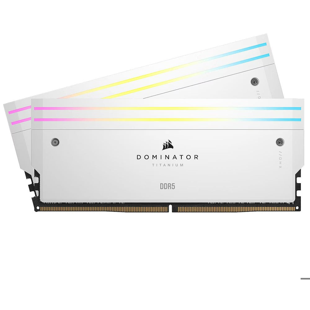 Corsair Dominator Titanium RGB 64GB Kit (2x32GB) DDR5-6600 C32 Memory Kit-7