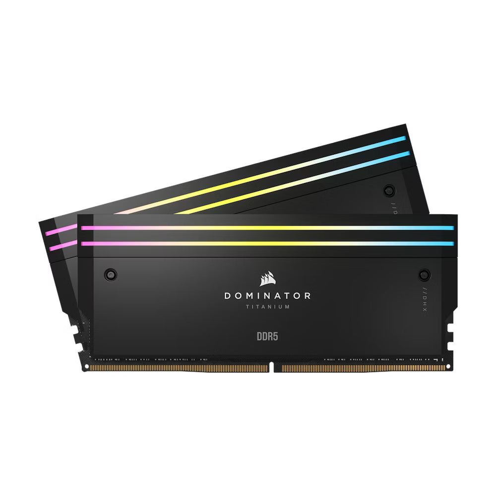 Corsair Dominator Titanium RGB 32GB Kit (2x16GB) DDR5-6400 C32 Memory Kit-6