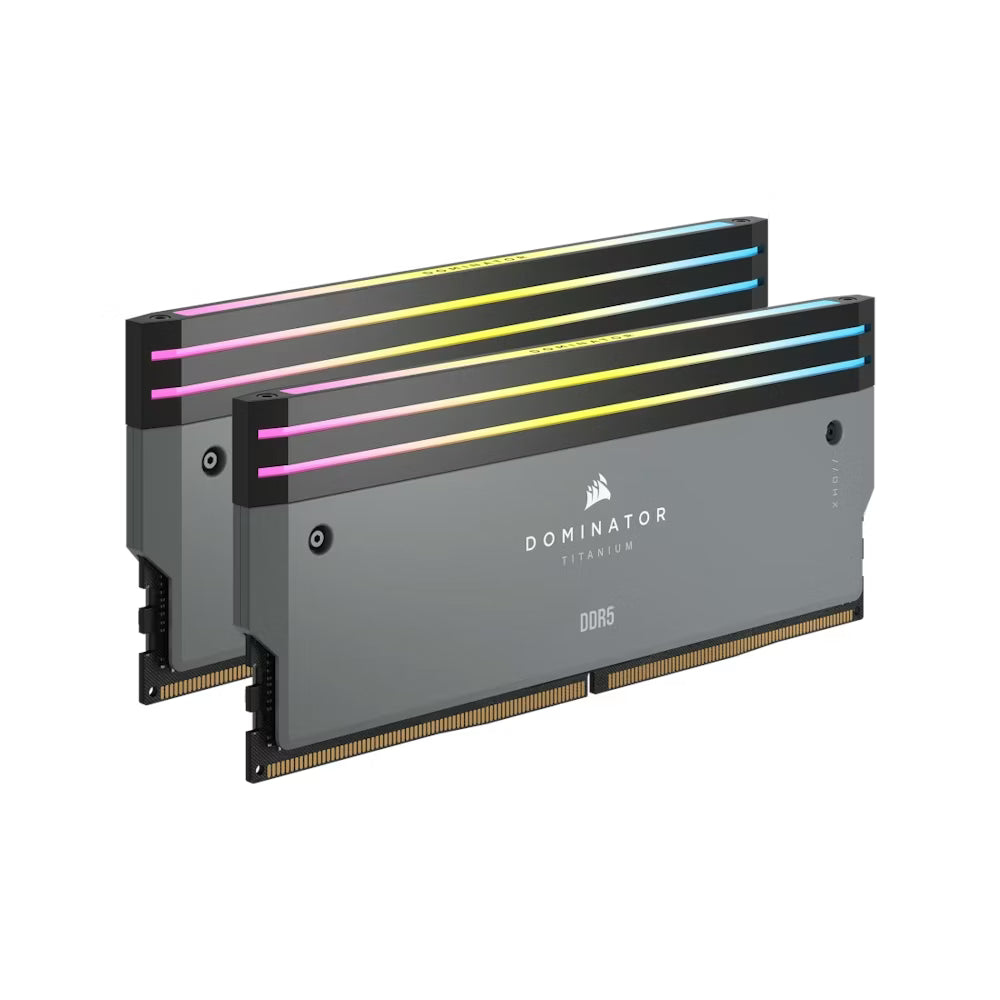 Corsair Dominator Titanium RGB 32GB Kit (2x16GB) DDR5-6400 C32 Memory Kit-8