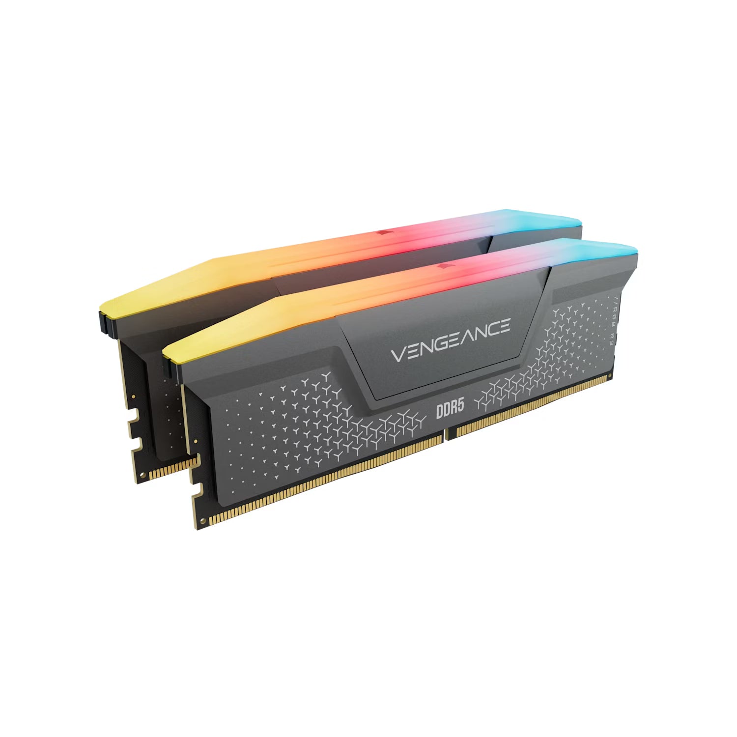 Corsair Vengeance RGB 32GB Kit (2x16GB) XMP/EXPO DDR5-6000 C36 Memory Kit (Grey)-1