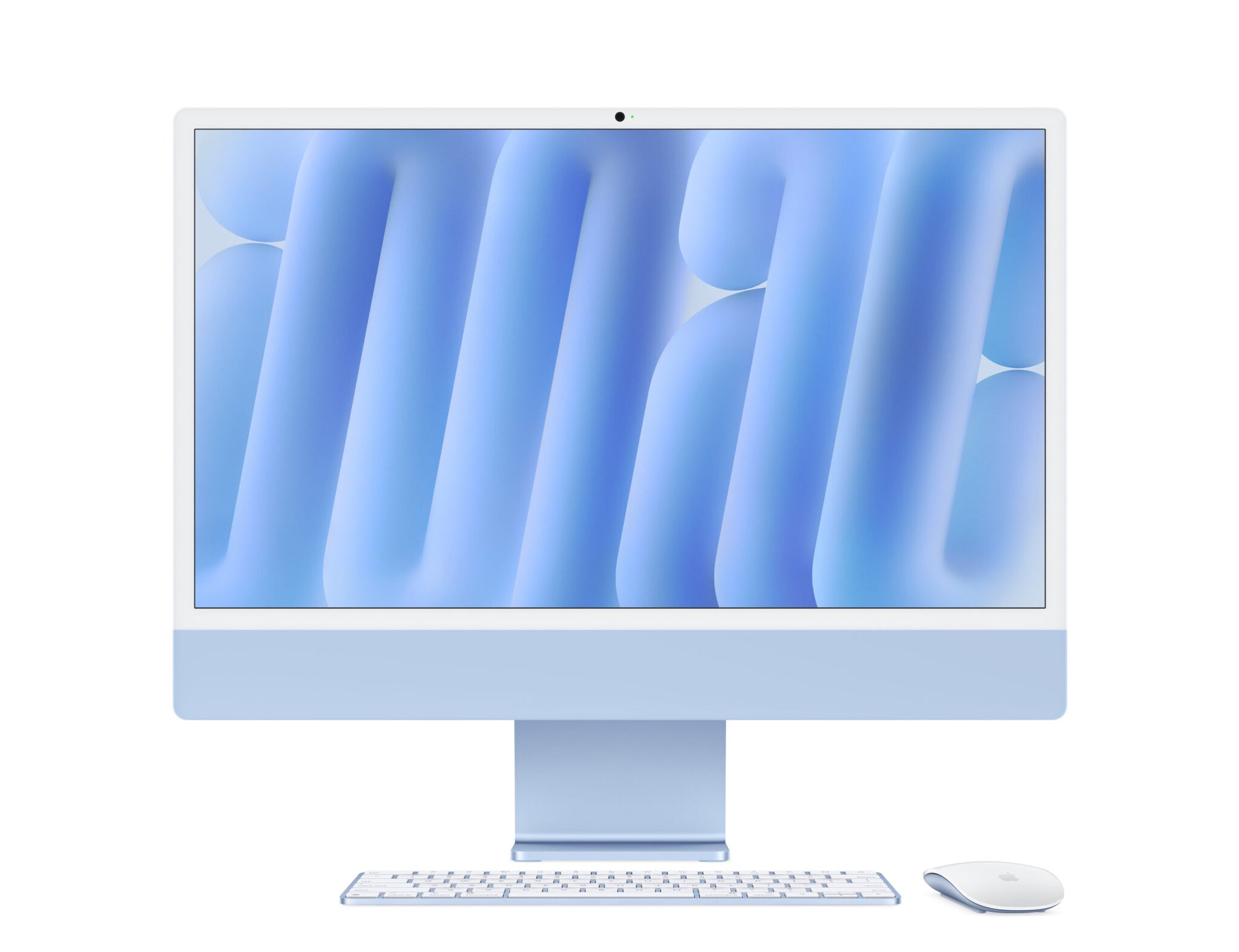 Apple iMac M4 8-Core CPU 8-Core GPU - 256GB - Gigabit Ethernet - Blue-1