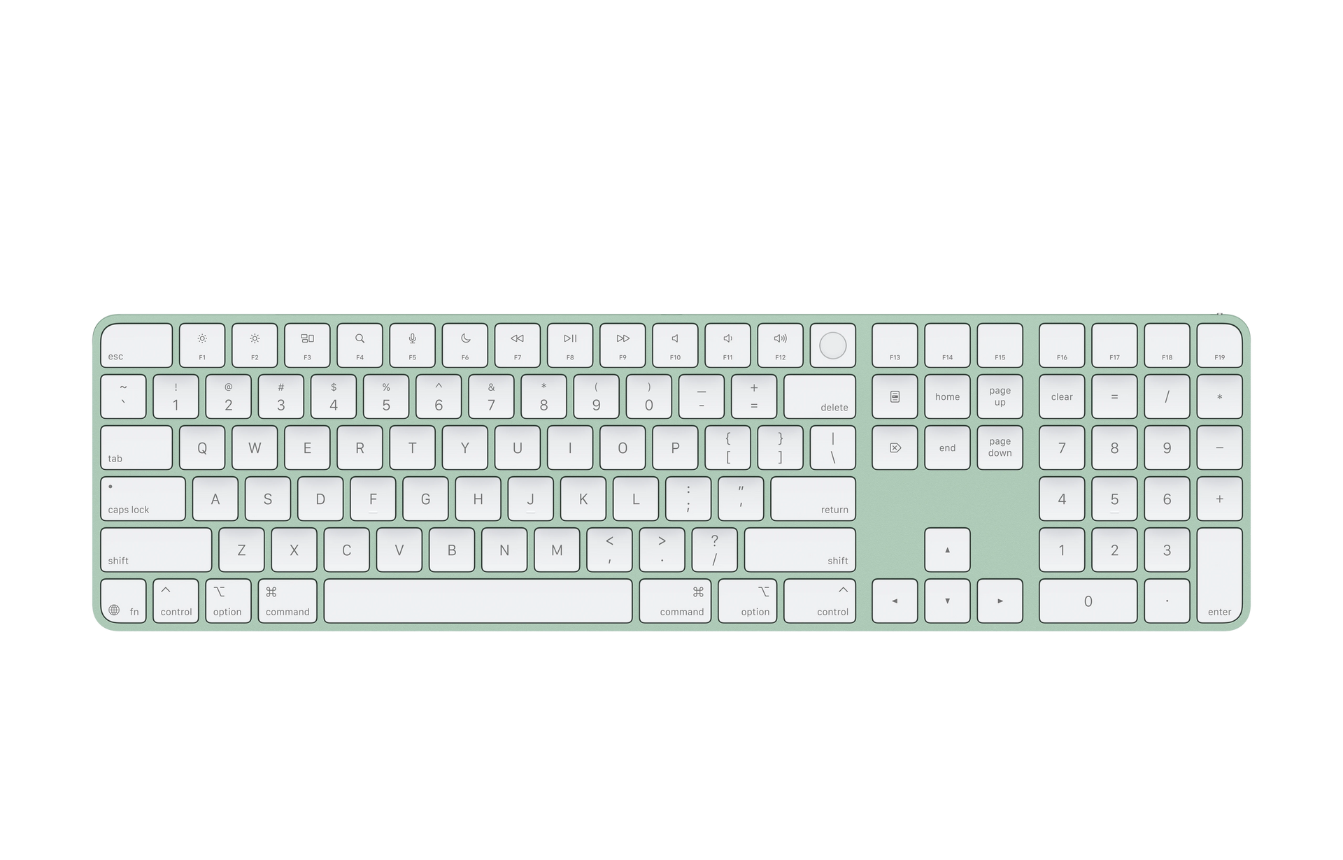Apple Magic Keyboard USB-C + Touch ID and Numeric Keypad (US-Layout)