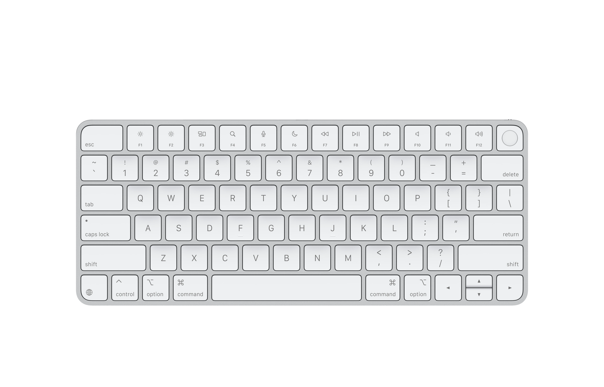 Apple Magic Keyboard Lightning+ Touch ID (US-Layout)