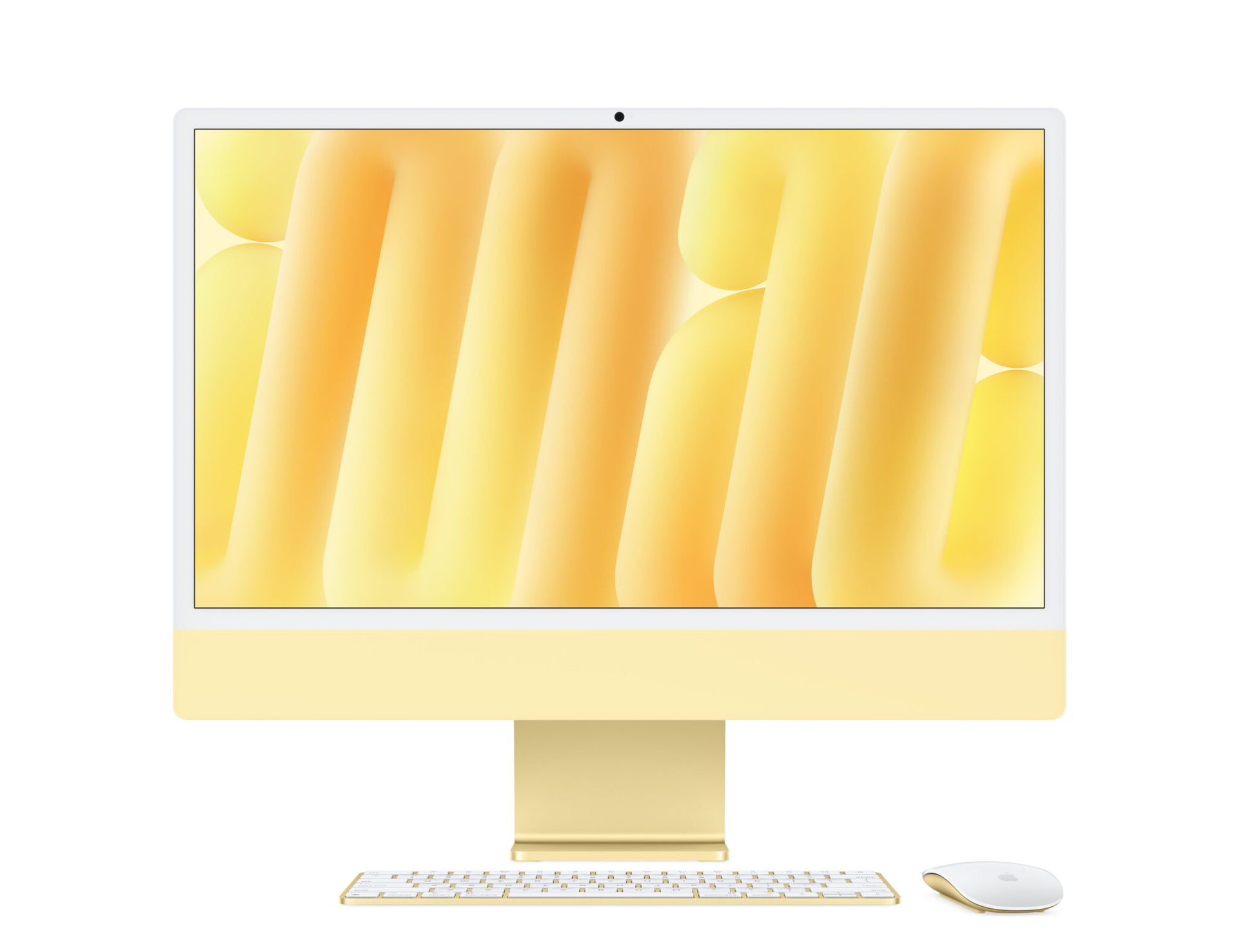 Apple iMac M4 8-Core CPU 8-Core GPU - 1TB - Gigabit Ethernet - yellow