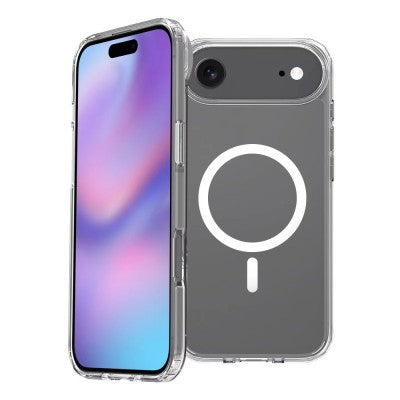 iPhone 17 Air Hybrid Transparent MagSafe Case (Acrylic + TPU)