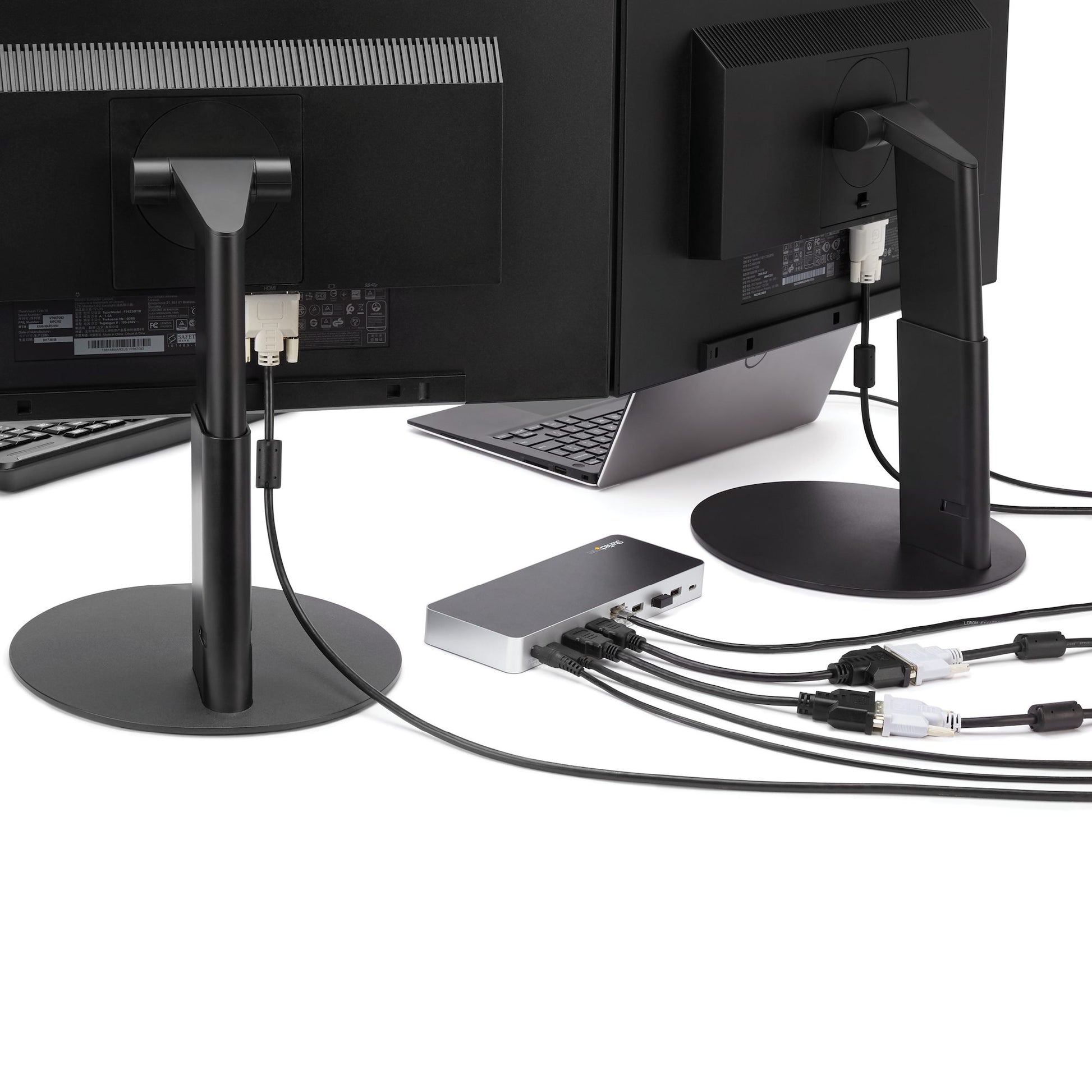 StarTech USB-C Dual Monitor Docking Station – HDMI & DVI, 60W Power Delivery-6