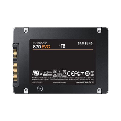 Samsung 1TB 870 EVO SATA III 2.5" SSD (MZ-77E1T0BW)
