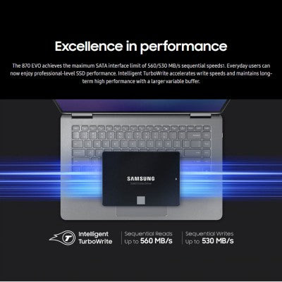 Samsung 1TB 870 EVO SATA III 2.5" SSD (MZ-77E1T0BW)
