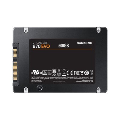 Samsung 500GB 870 EVO SATA III 2.5" SSD (MZ-77E500BW)