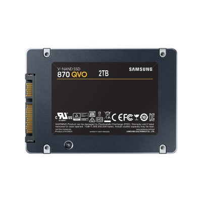 Samsung 2TB 870 QVO SATA 2.5" SSD (MZ-77Q2T0BW)