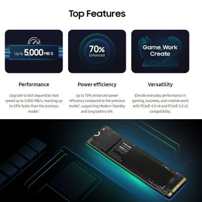 Samsung 2TB 990 EVO NVMe M.2 (MZ-V9E2T0BW)